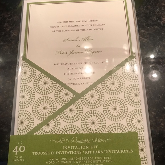 Customizable Invitations - Picture 3 of 5